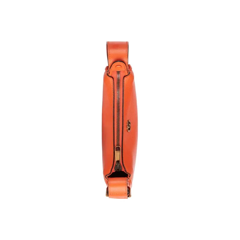 GUCCI Aphrodite Leather Shoulder Bag, Pochette, Handbag, Shoulder Bag Women's Orange-4
