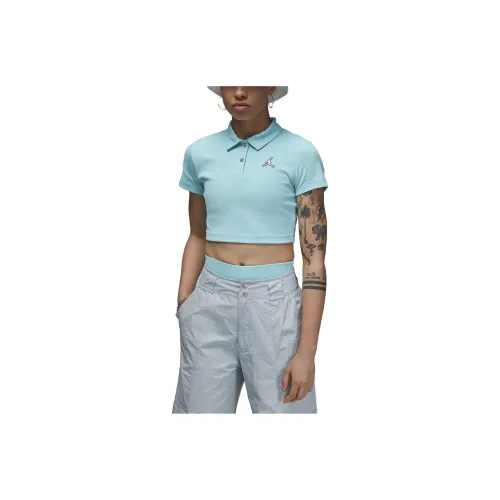 Jordan Polo Shirts Women's Sky Blue