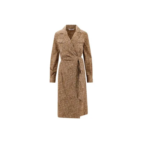 MaxMara Long-Sleeved Dresses Women's Brown