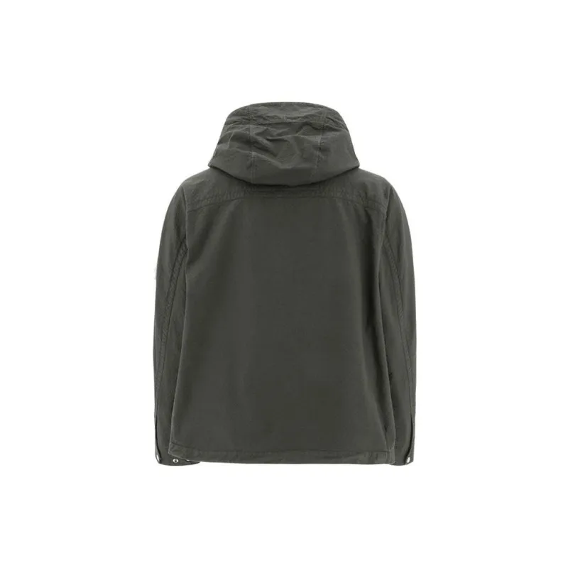 STONE ISLAND Zipped Hooded Jacket-1