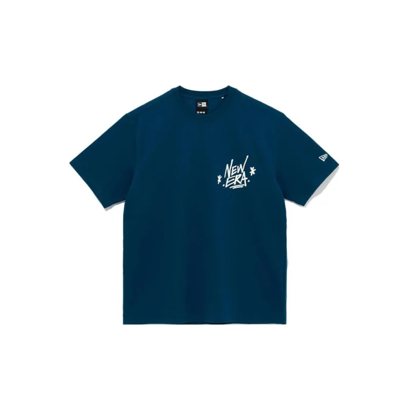 New Era T-Shirts Unisex Blue-1