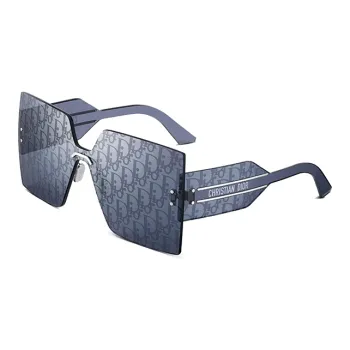 DIOR D Club Polyamide Square Sunglasses Unisex Blue
