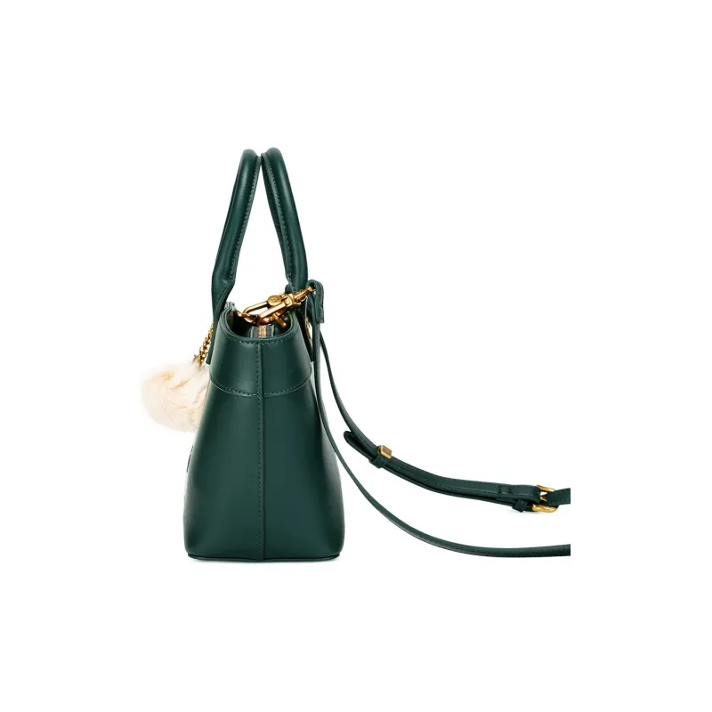 Hush Puppies Cow Leather Cartoon Bag, Handbag, Crossbody Bag Regular Women's Brown-7