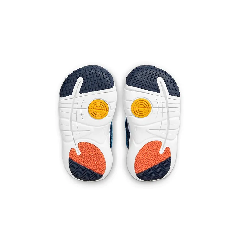 Nike Flex Advance Low Top Running Shoes Blue Orange Infant And Toddler-5