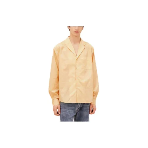 Jacquemus Shirts Men Yellow