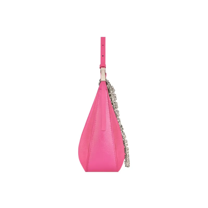Givenchy Calfskin Matte Leather Handbag Shoulder Bag Women's Neon Pink-1