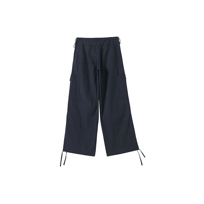 KING PRINCE Casual Pants Trendy Design With Versatility Women's Navy Blue-1