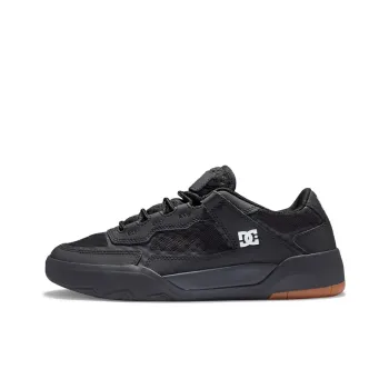 DC Shoes Metric Cushioning Abrasion Resistant Breathable Low Top Skateboard Shoes Men's Black