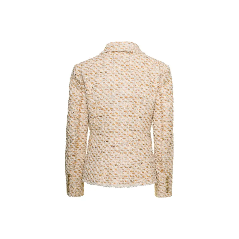 BALMAIN Double Breasted Tweed Jacket-1