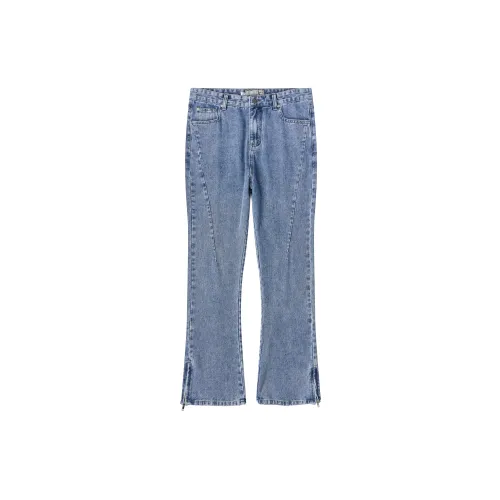 HARSH AND CRUEL Jeans Unisex Washed Blue