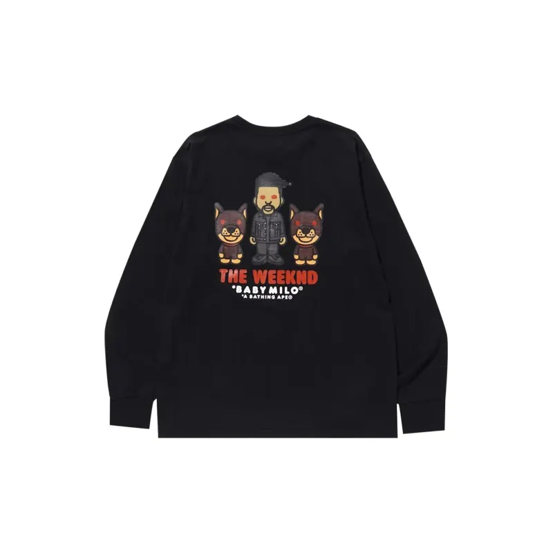 Bape X Xo The Weeknd Long Sleeve Tee-1