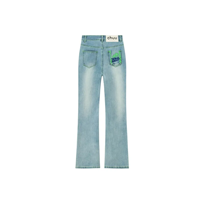 CHUU Jeans Women's Light Denim Blue-1