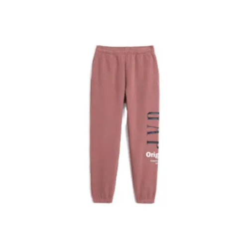 GAP Casual Pants Unisex Leather Pink