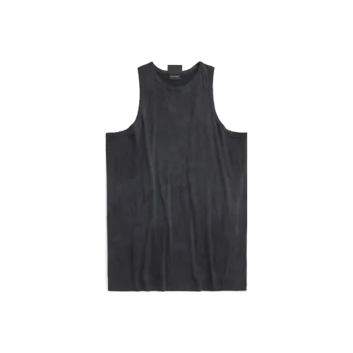 Balenciaga Tank Tops Men Black