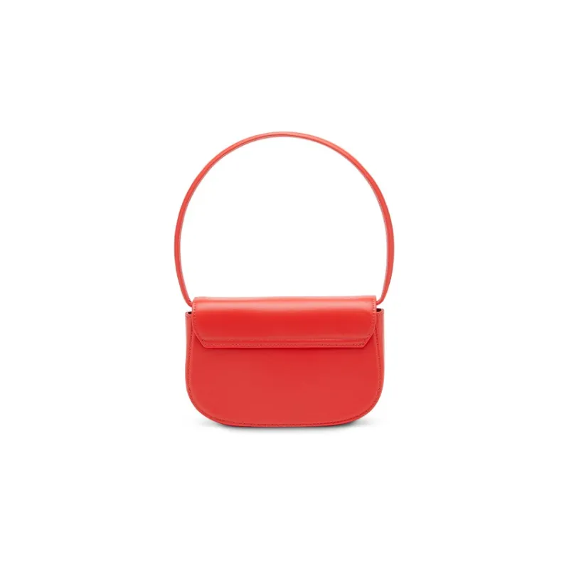 DIESEL Cow Leather 1DR Bag Crossbody Bag Shoulder Bag Women's Red-3