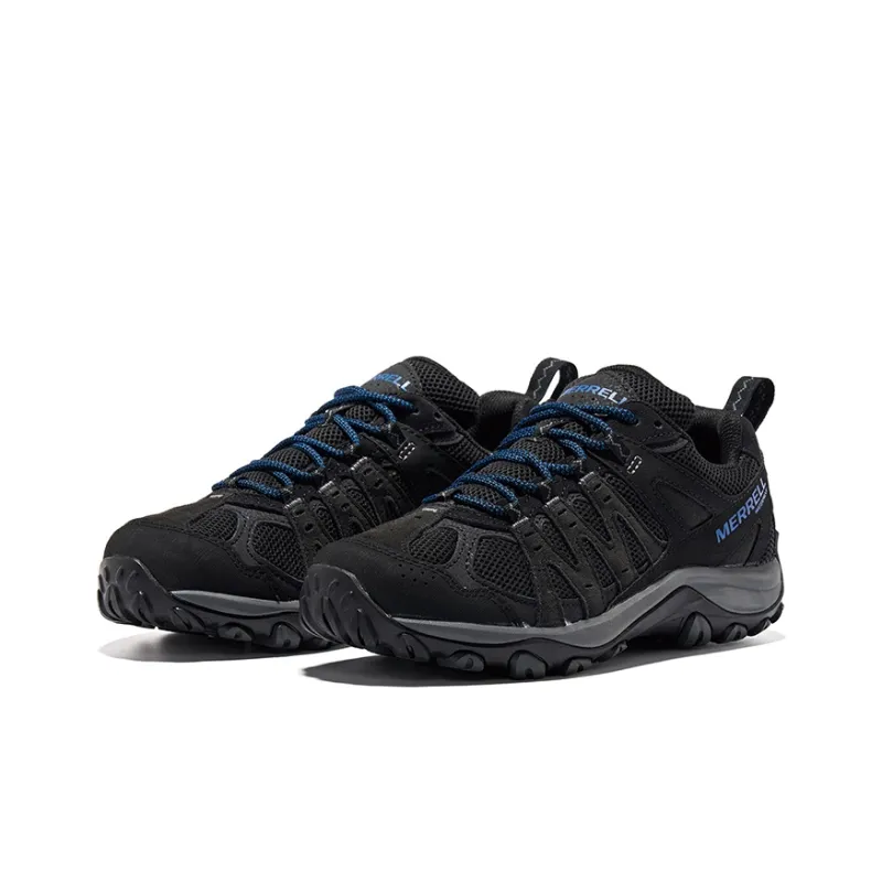 MERRELL Accentor 3 WP Shock Absorbing Non Slip Waterproof Breathable And Lightweight Low Top Outdoor Shoes Men's Black-1