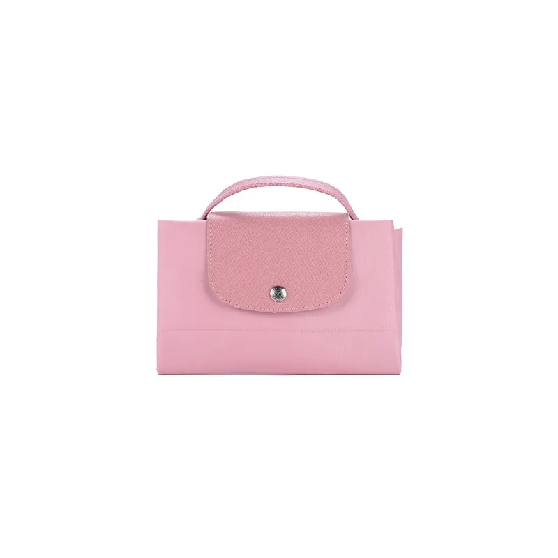 LONGCHAMP Cow Leather Trim Document Bag Handbag Regular Women's Petal Pink-5