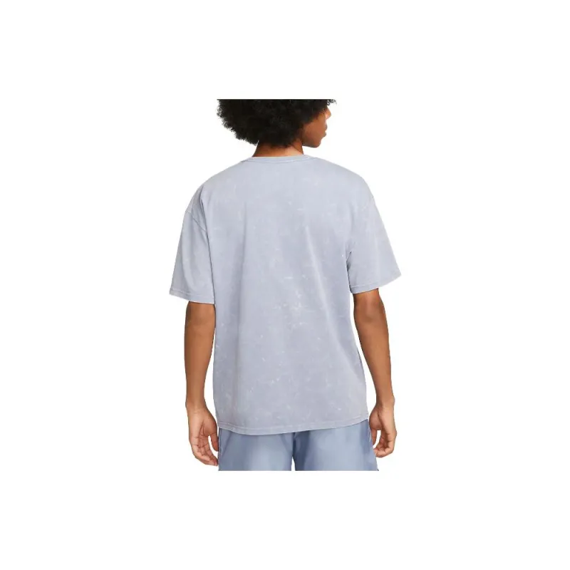 Nike T Shirts Men Steel Blue-1