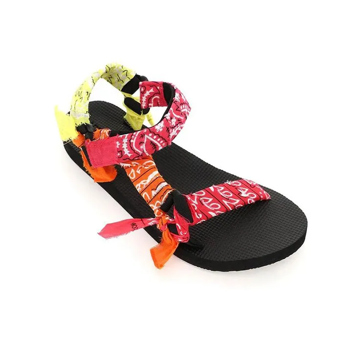 Arizona Love Stylish Sandals Women's Red Orange Yellow-12