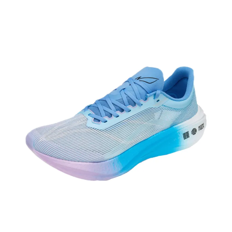 LiNing Feidian 3 Challenger Durable Breathable Low Top Marathon Running Shoes Men's Purple Blue-2
