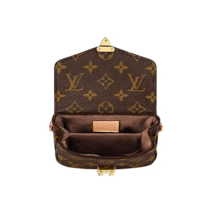LOUIS VUITTON Micro Métis Monogram Canvas Brown-3