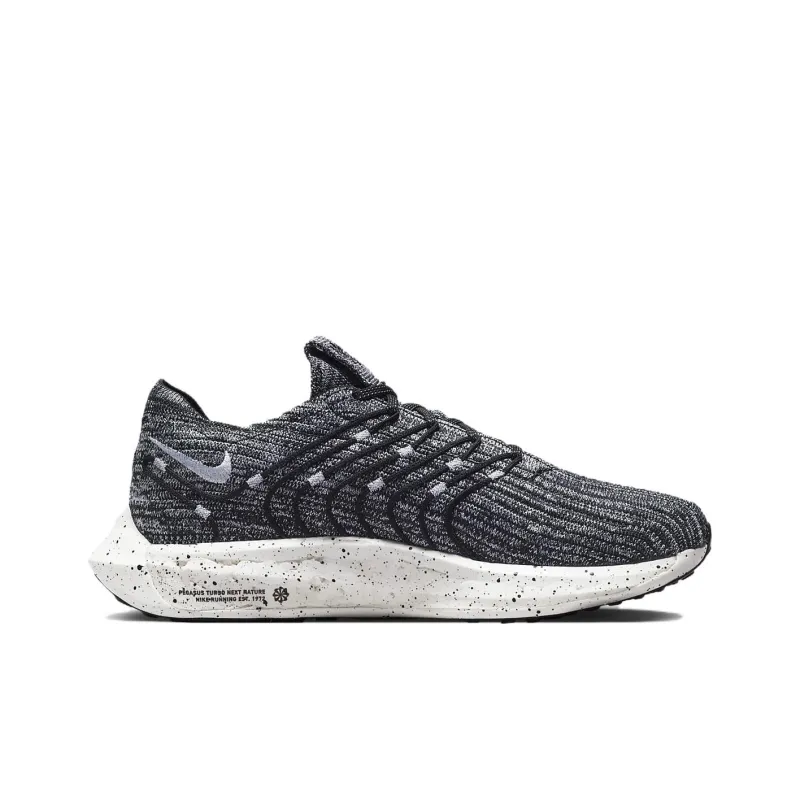 Nike Pegasus Turbo Next Nature Black White Women's-1