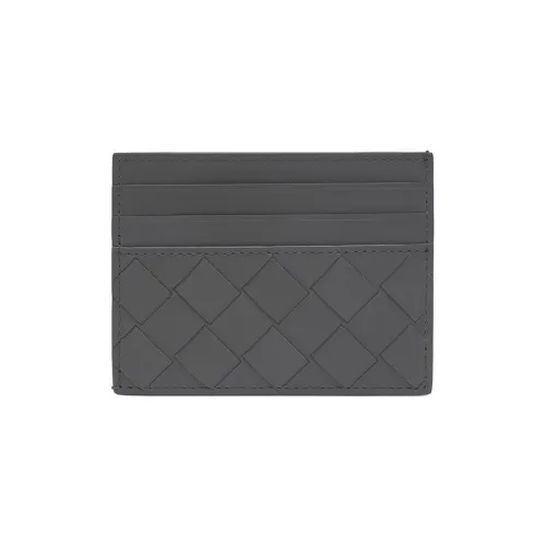 Bottega Veneta Calfskin Clutch Card Holder Men's Black