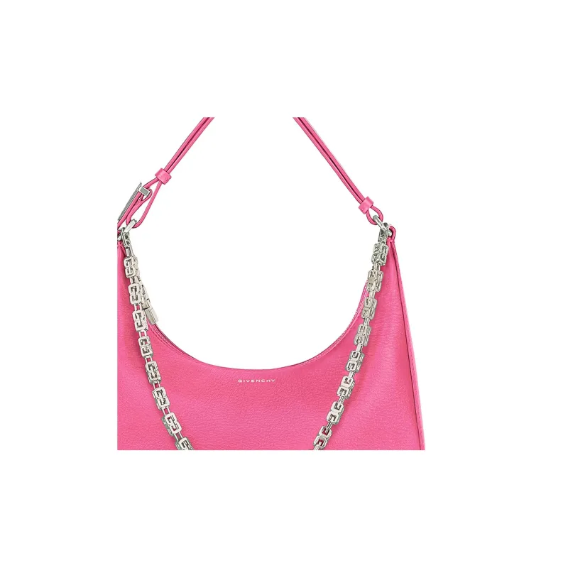 Givenchy Calfskin Matte Leather Handbag Shoulder Bag Women's Neon Pink-4