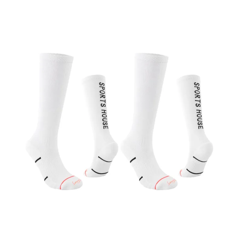 SPORT'S HOUSE Sports Socks Multicolor Nylon Cotton Women's 2 Pack-0