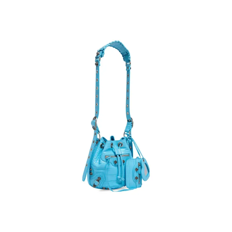 Balenciaga Le Cagole Xs Embossed Bucket Bag-2