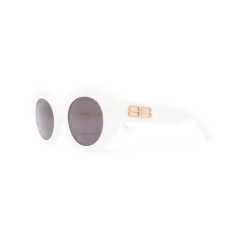 Balenciaga Oval Frame Sunglasses