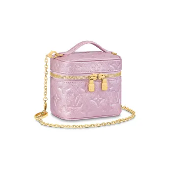 LOUIS VUITTON Micro Vanity Pearly Lilac