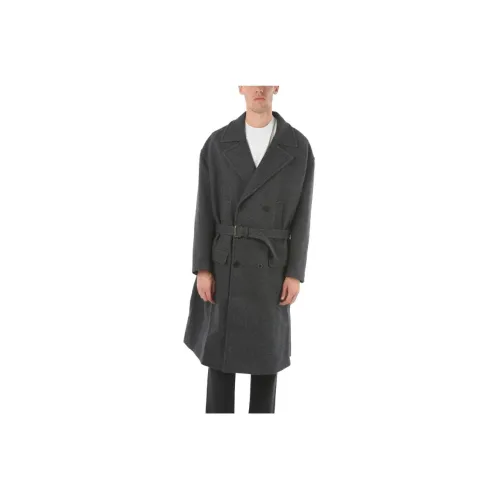 Neil Barrett Coats Men Dark Gray