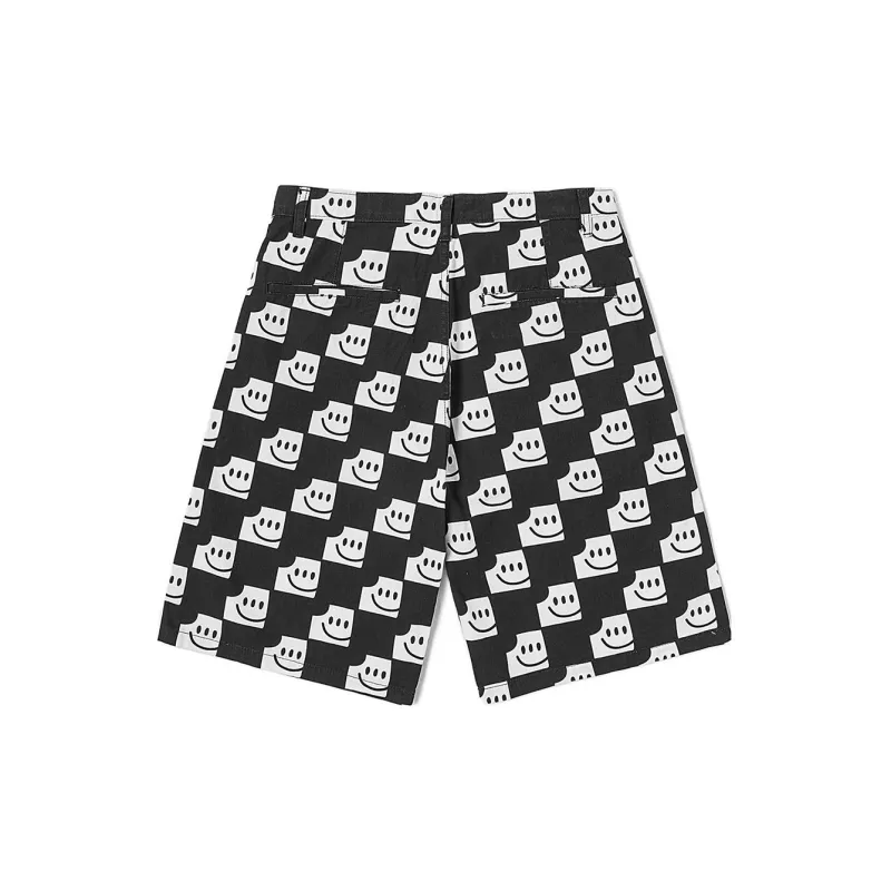Vans OTW Casual Shorts Unisex Black White-1