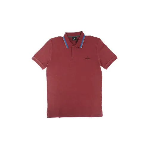 Paul Smith Polo Shirts Men Red