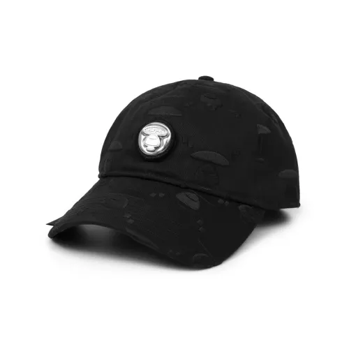 Aape Baseball Caps Unisex Black