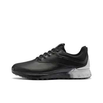 Ecco Golf S3 Low Top Sports Casual Shoes Men's Black