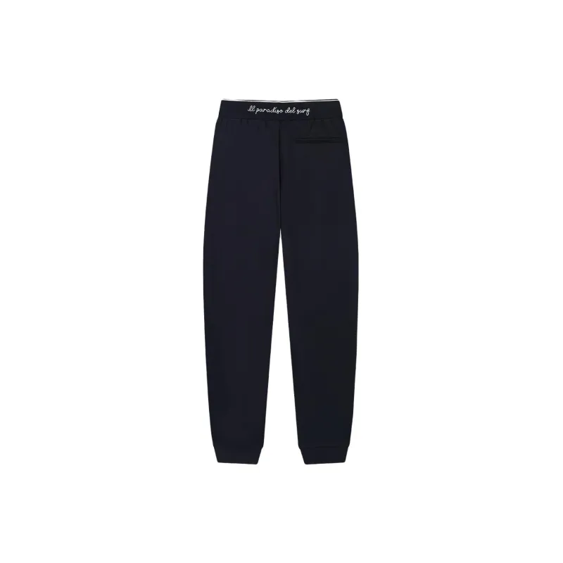 FILA Knitted Sweatpants Women's Legend Blue-1