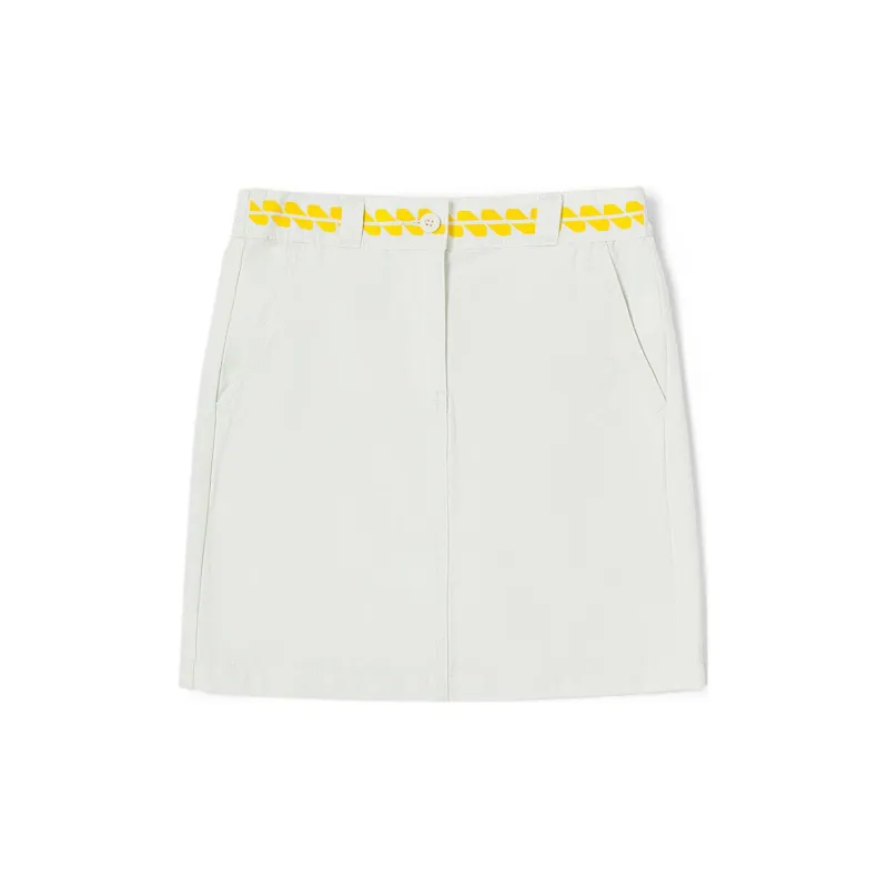 Vans OTW Casual Short Skirts Women's Ecru-1