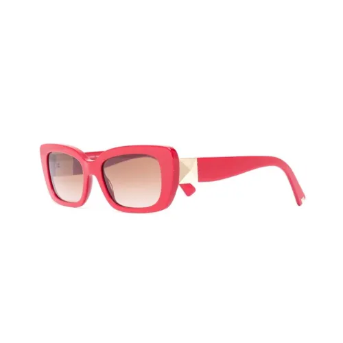 Valentino Sunglasses Women's Red