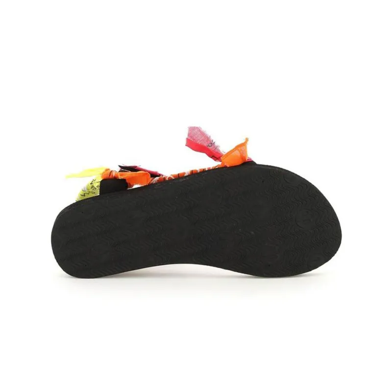 Arizona Love Stylish Sandals Women's Red Orange Yellow-10