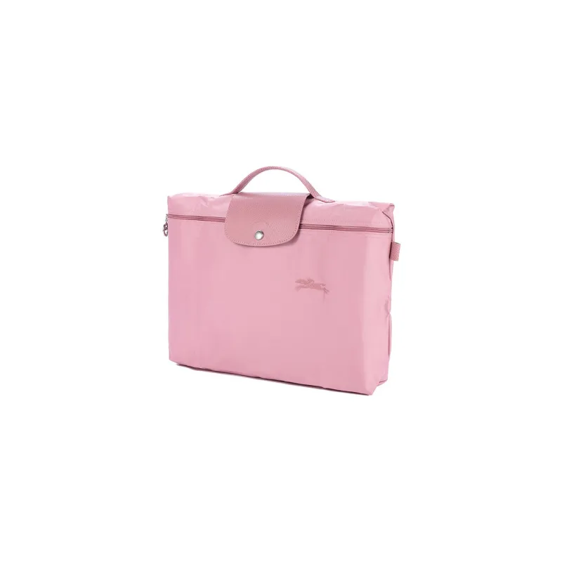LONGCHAMP Cow Leather Trim Document Bag Handbag Regular Women's Petal Pink-1