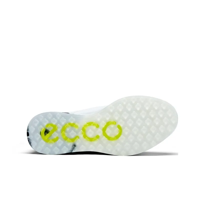 Ecco Golf S3 Low Top Sports Casual Shoes Men's White-4