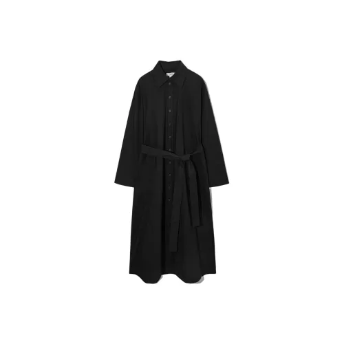 COS Long-Sleeved Dresses Women's Black