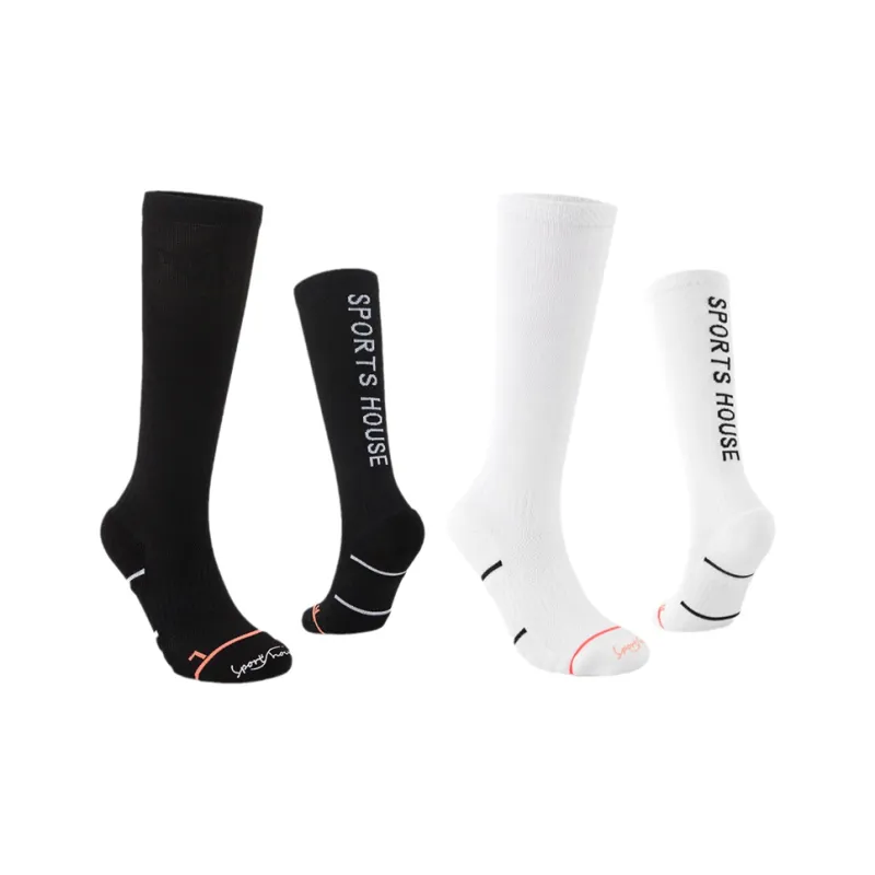 SPORT'S HOUSE Sports Socks Multicolor Nylon Cotton Women's 2 Pack-15