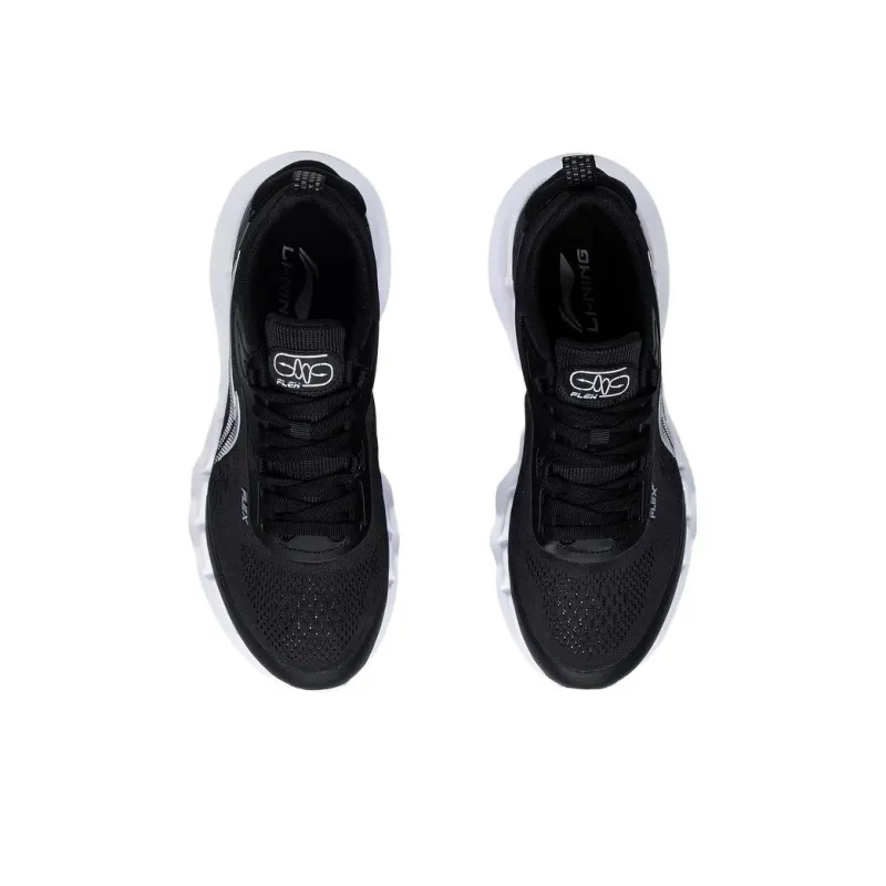 LiNing LN Fle Anti Slip Wear Resistant Low Top Sports Casual Shoes Men's Black-3