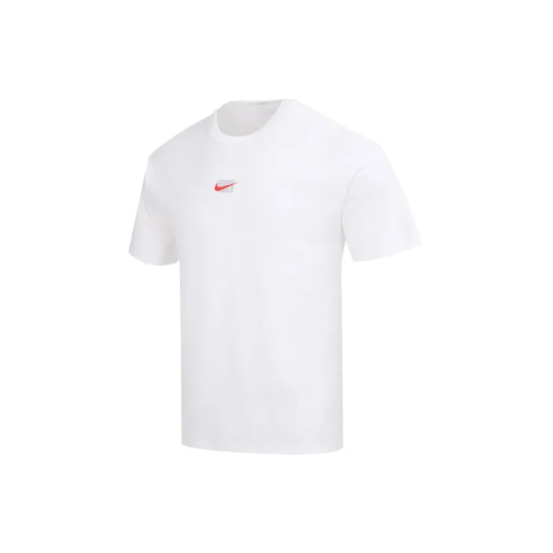 Nike T Shirts Unisex White-1