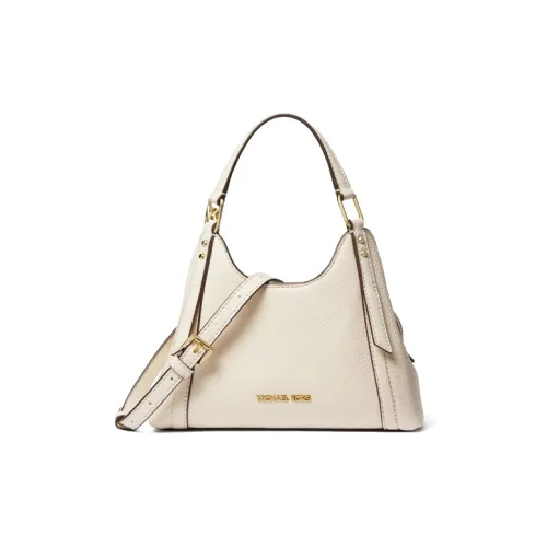 MICHAEL KORS Cow Leather Tote Bag Shopping Bag Handbag Small Size Women's White