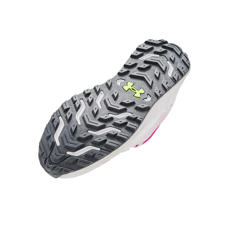 Under Armour Charged Bandit Trail 2 Running Shoes 'Grey Rebel Pink' Women's-4