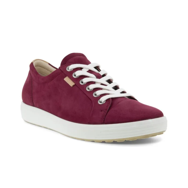 Ecco Soft 7 Stylish Skateboarding Shoes Women's Purple-1
